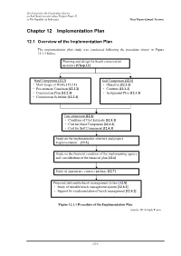 Chapter 12 Implementation Plan