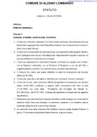 Statuto Comunale