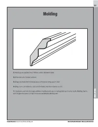 Molding Inspiration by Includingbuild-Ups Stacks, for Andtools Moldingbuild-Ups, to Additional Design As Bereturned Akit