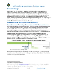 Renewable Tracking Progress Appendix