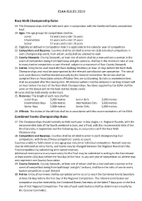 CE & Walk Rules