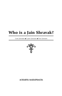 Who Is a Jain Shravak?