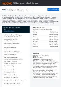 903 Bus Time Schedule & Line Route