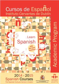 Academic Programme 2014 20