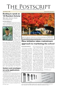 New Initiative Takes Mainstream Approach to Marketing the School