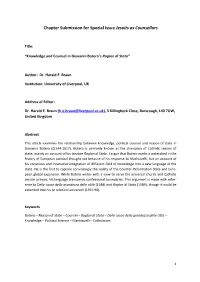 Chapter Submission for Special Issue Jesuits As Counsellors