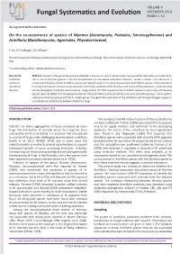 Fungal Systematics and Evolution PAGES 1–12