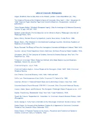 Littsie of Cincinnati - Bibliography