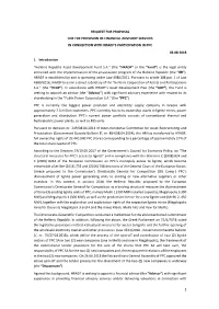 Request for Proposal for the Provision of Financial Advisory Services in Connection with Hradf’S Participation in Ppc