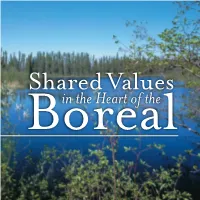 Shared Values in the Heart of the Boreal Workshop Proceedings Acknowledgements