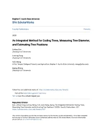 An Integrated Method for Coding Trees, Measuring Tree Diameter, and Estimating Tree Positions