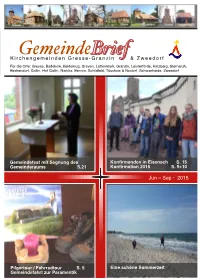 Brief Brief Gemeindebrief