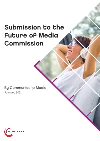 Communicorp Media January 2021 Executive Summary