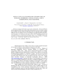 Diaconescu-Main Active Faults Dobrogea Final 2