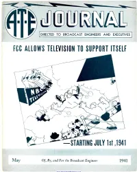 Fcc Allows Television to Support Itself