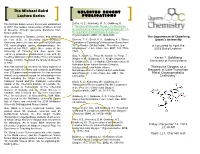 The Michael Baird Lecture Series Was Established Zeitler, H