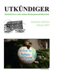 Dezember 2020 Bis Februar 2021
