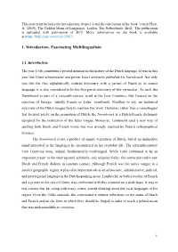 1. Introduction. Fascinating Multilingualism