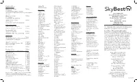 2020 Skybest TV Annual Notification Information