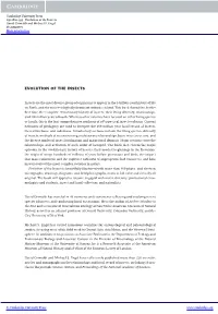 Evolution of the Insects David Grimaldi and Michael S