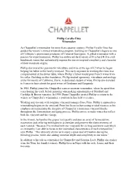 Phillip Corallo-Titus Winemaker As Chappellet's Winemaker for More