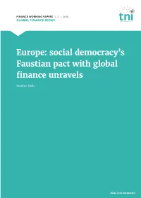 Social Democracy's Faustian Pact with Global