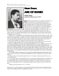 Ark of Bones