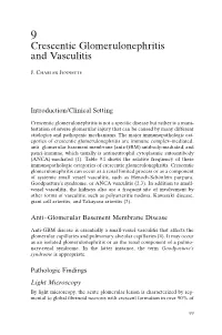Crescentic Glomerulonephritis and Vasculitis