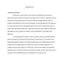 Introduction to Study Area