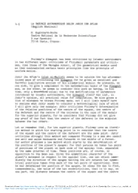 It.G LA THEORIE ASTRONOMIQUE SELON JABIR IBN AFLAH (English Abstract)