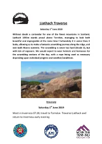 Liathach Traverse