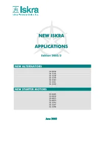 New Iskra Applications
