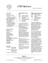 STEP Matters Number 120, October 2003