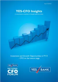 YES-CFO Insights a Comprehensive Compilation of Thought Leadership Articles