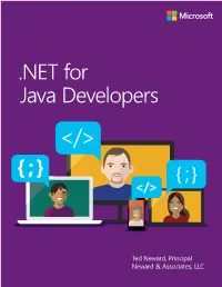 Dotnet for Java Developers.Pdf