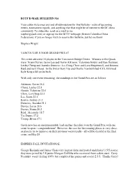 BCCF E-MAIL BULLETIN #16 Your Editor Welcomes Any and All
