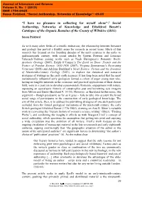 Formal and Informal Networks of Knowledge and Etheldred Benett's