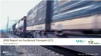 2020 Report on Combined Transport (CT)