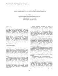 Design of Experiments for Fitting Subsystem Metamodels