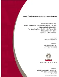 Draft Environmental Assessment Report