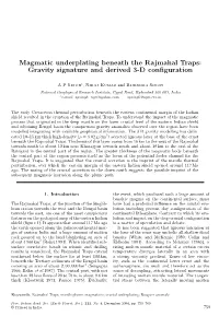 Magmatic Underplating Beneath the Rajmahal Traps: Gravity Signature and Derived 3-D Conﬁguration