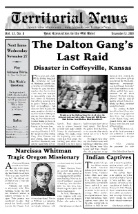The Dalton Gang's Last Raid