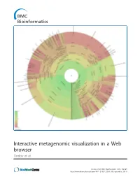 Interactive Metagenomic Visualization in a Web Browser Ondov Et Al
