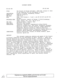 Reproductions Supplied by EDRS Are the Best That Can Be Made from the Original Document. 194950 1999 CDDS (98) 90 Part