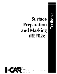 Surface Preparation and Masking (Ref02e)