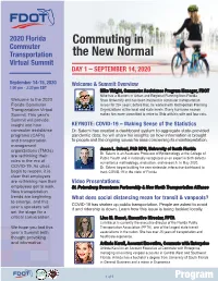 Commuting in the New Normal Continued
