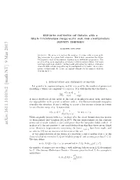 Explicit Counting of Ideals and a Brun-Titchmarsh Inequality for The