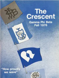Fall � Both Greek Letter and Unique Grand President's Message� a Slide Presentation