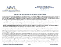 Imputing Contributory Negligence of Driver to Vehicle Owner