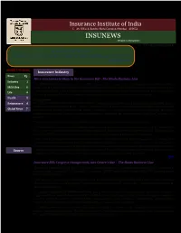 INSUNEWS - Weekly E-Newsletter